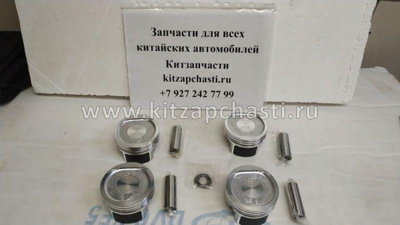 Комплект поршеней Chery Tiggo 2.0, Vortex Tingo 2.0 - первый ремонт +0.25 484F-1004020BA